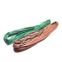 ★칼라 타이/빵끈/원예용 식물 묶는 끈 약 200mW26CC13, 다온이상점 녹색