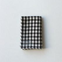 아트박스/포그린넨 포그린넨 키친클로스 네이비 화이트 체크, 옵션선택:본품, 단품