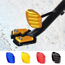 혼다 2022 ADV350 바이커스 튜닝 사이드 스탠드 확장 날개 패드, 레드, 사이드날개