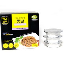 애견비책 햇밥 강아지사료 오리고기, 120g, 24개입, 오리