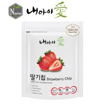 [내아이애] 아이과자 동결건조 사과칩 딸기칩 배칩 바나나칩(추가증정 이벤트), 1개