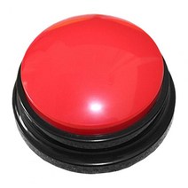 음성 메시지 녹음 가능한 사운드 버튼 편리한 내마모성 애완 동물 액세서리, 05 Red