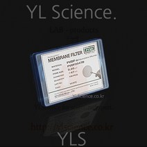 (JLS) PVDF-D Membrane Filter (Polyvinylidene fluoride) 소수성 멤브레인필터 내열성 내화학성 가스여과 Autoclave or EO가능, YL-PVDF4525D