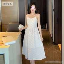 플라워 원피스 여름 패션 캐주얼 스커트 뉴타임즈 C11 Q799J363