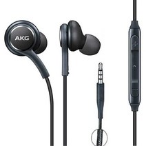 SAMSUNG AKG EO-IG955 jack 3.5mm 삼성 인 이어 S10 부속 순정 이어폰 유선 음량 조절 100% 오리지널[] (검정)