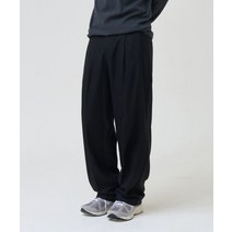TOFFEE WOOL 투턱 와이드 슬랙스 (BLACK) WOOL 2 TUCK WIDE SLACKS (BLACK)