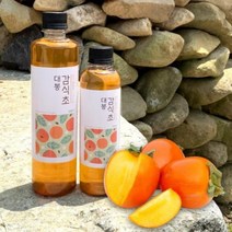 농부프린스 발효식초 500ml 무농약 대봉감식초 SPA 건강 도우미