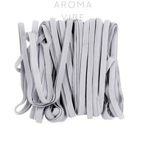 THCO14 6골고무줄흰색 탄력고무줄