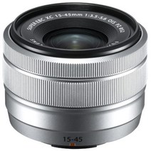 후지필름 FUJIFILM XC15-45mm F3.5-5.6 OIS PZ 실버 [후지논렌즈 X시리즈용 15-45mm F3.5-5.6 실버], 단일