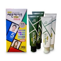 세븐에이트 무향료 칼라크림 전문업소용 240g (4호 5호 6호 7호), 6호(자연 갈색)