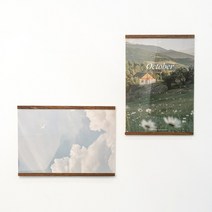 벽걸이 사진 그림 프레임 A3 A4 투명 아크릴 액자 틀 나무선반 캠핑 원목선반 우드쉘프우드쉘프, A3세로형