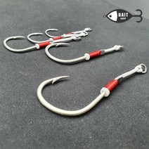 베이트샵 싱글 어시스트훅 / 지깅훅 빅게임용 훅 갈치 부시리 방어 삼치 대구 참치, 베이트샵_싱글어시스트훅_5/0호