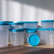 50% NO 환경호르몬 전자레인지 사용 냉장 냉동 스페인 타타이 밀폐용기 12종 택1, 1 원형 트위스트 0.2리터