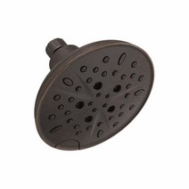 5-스프레이 15.2cm (6인치) SpotShield 베네치아 청동 일시 중지가 있는 원형 샤워헤드 델타