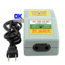 OK부품-케이블/젠더 K10247번 가정용 소형변압기(110V[220V) / UP 승압용