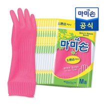 찐 마미손 고무장갑 오른손 하나 중 M X 10입
