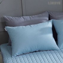 르헤브 국내생산 지퍼형 구름 베개솜 피톤치드 경추 1+1, 09.밀크 베개커버 1+1 (민트)