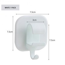 세면기 스탠드 무료 펀칭 홈 욕실 화장실 화장실 분지 벽 벽 세면기 비데 보관 랙 다용도 후크를 넣어, white white