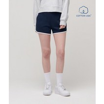 MUSA STANDARD 우먼즈 돌핀 쇼츠 네이비 WOMENS DOLPHIN SHORTS NAVY MWBKK201-NA