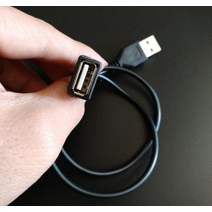 리모컨 가전제품 원격 USB 연장 케이블 속도 2.0 남성 여성 1m 데이터 동기화 코드, 한개옵션0