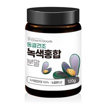 초록입홍합 분말 동결건조 파우더 오메가3 120g 1통, 단품