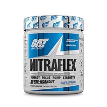 GAT 임상 니트라플렉스 테스토 강화 프리 운동 블루 라즈베리 300 그램