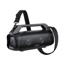 Anker Soundcore Motion Boom Plus Bluetooth 스피커 티타늄 드라이버 핸들 숄더 스트랩 부착 80W IP67 방수 방진 최대 20시간 연속 재생