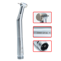 JINGT 치과 고속 핸드 피스 표준 헤드 푸시 버튼 편도 스프레이 치과 의료 터빈 핸드 피스, 1, 2 Holes