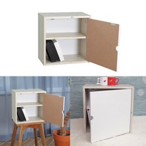 점보 도어 선반 공간박스 완제품/원목 수납장 진열장, 단품