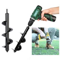 원예식물파종 땅구멍파기 전동드릴 오거비트, 드릴비트8cm-25cm