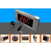 목욕탕 사우나 온천 온도계 목욕 디스플레이 고정밀 온도계센서, FREE, 05.E