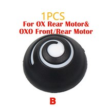 전동킥보드부품 전동킥보드배터리 오리지널 모터 및 휠 장식 커버 캡 INOKIM OXO OX 전동 스쿠터 앞뒤 예비 부품용, 04 B-1PCS