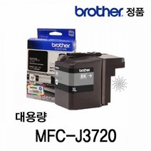트레이드몰▶브라더 MFC-J3720 정품잉크 검정 블랙 프린터소모품 흑백 젯잉크 검정색 프린트◀트레이드몰, ◀트레이드몰▶, ◀트레이드몰▶