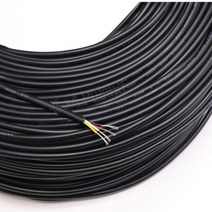 네트워킹 도구 툴 렌카드 네트워크 아답터 랜포트 2510M 28AWG UL2464 피복 와이어 케이블 채널 오디오 라인 2 3 4 5 6 7 8 9 10 코어 절연 구리 신호 제, 없음, Blacke+2 Meters+10 Cores
