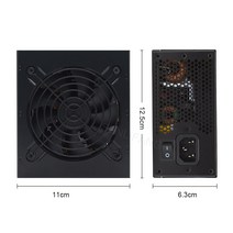 JULONGFENGBAO 액티브 PC 풀 모듈 고효율 컴퓨터 전원 공급 장치 80 플러스 브론즈 SFX 마이크로 400W 1102, 02 600W
