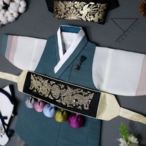 한설한복 H.5614 선물받고싶은 파인그린 남아한복