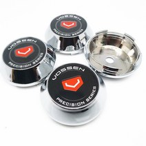 자동차 엠블럼 VOSSEN 휠 센터 허브 캡 커버에 대 한 4pcs 65mm 자동차 링 엠 블 럼 로고 림 스티커 액세서, 02 B