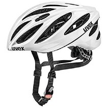 Uvex sports 우벡스 보스레이스 남녀공용 자전거 헬멧 L사이즈 55-60cm, 화이트