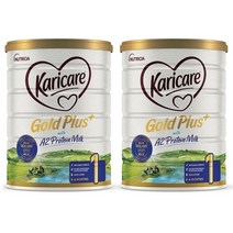 Karicare 캐리케어 A2 프로틴 1단계 분유 (0-6개월) 900g 2개
