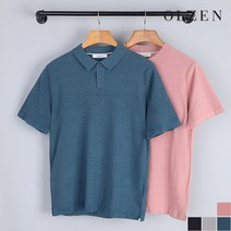 올젠 데일리 썸머 반팔 카라 니트 ZPB2ET1801