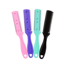 머리 손질칼 숱가위 컷팅빗 머리손질칼, 1개