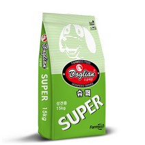 팜스코 도글리안슈퍼 15kg 성견사료 강아지사료 개사료 사료영양학교실
