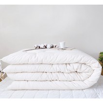 친환경 목화솜요 천연소재 두꺼운요솜 광목 목화솜요 친환경 수작업 맞춤제작 광목커버, 화이트 워싱 광목, 5겹, 슈퍼싱글(SS)