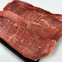 [쭌미트] 호주산 소고기 홍두깨살 육포 1kg 진공포장 (생고기 냉동육), 1kg(1팩), 8mm