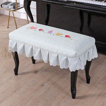북유럽 피아노 의자커버 더블 패브릭 78x38cm, 31.아기새