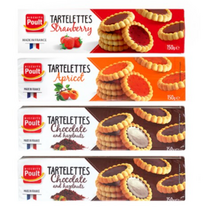 폴트 타르트 딸기 150g + 살구 150g + 초콜릿 앤 헤이즐넛 150g x 2p 세트, 5세트