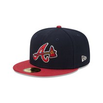 뉴에라 스냅백 MLB [애틀랜타 브레이브스] Team Shimmer 59FIFTY Fitted 959728