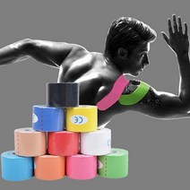 스포츠테이핑 손목아대 스포츠 근육테이프 키네시올로지 압박붕대 5cm, 스킨