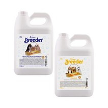 브리더 대용량 샴푸린스 4L 반려견 미용실 샴푸 린스, 린스 4L