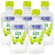 가그린 라임 250ml, 5개